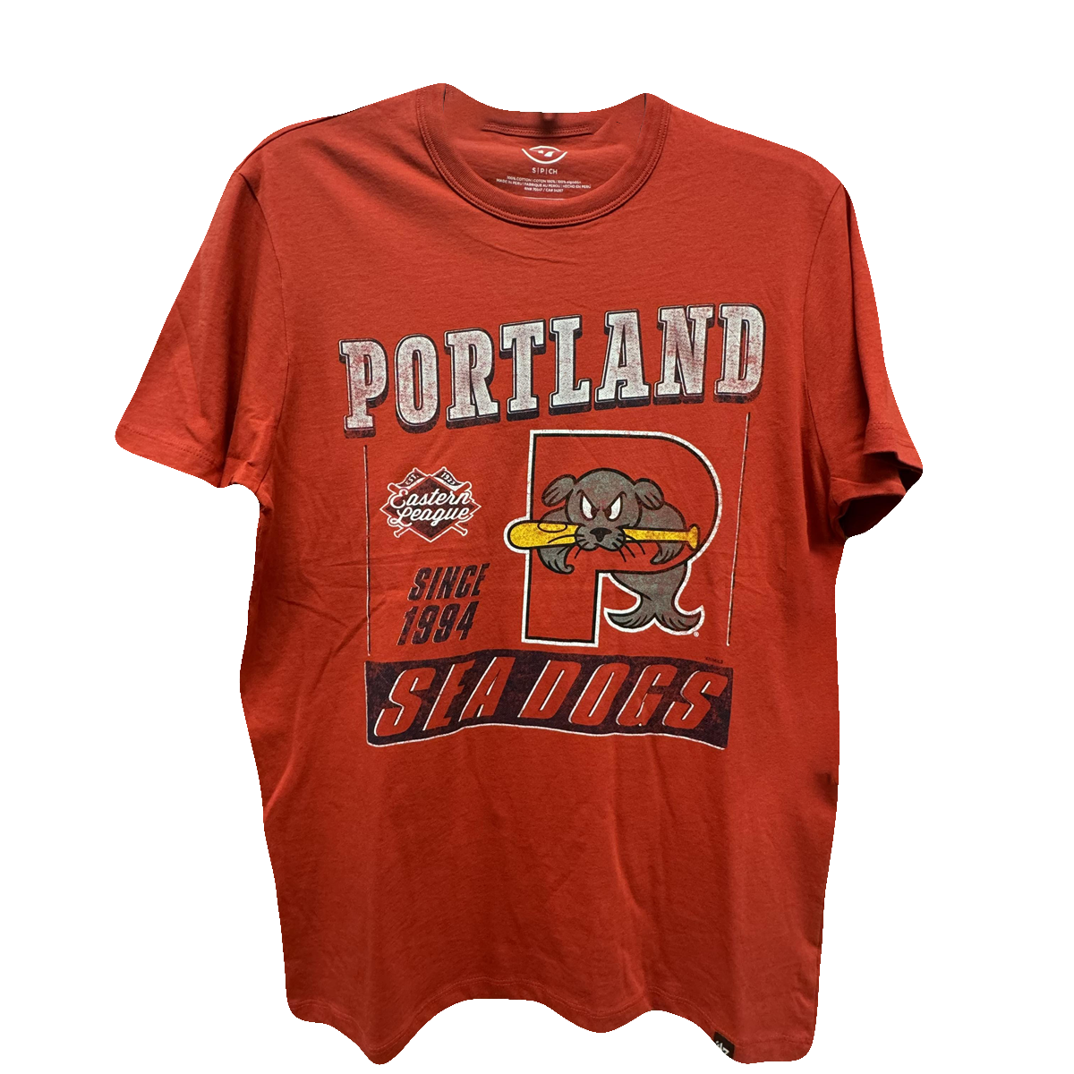 Sea Dogs Racer Red Outlast Franklin T Shirt Portland Sea Dogs sea-dogs-racer-red-outlast-franklin-t-shirt-portland-sea-dogs
