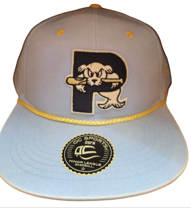 Portland Sea Dogs Blue/Yellow Dusty Cord Cap
