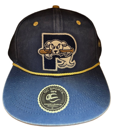 Portland Sea Dogs Navy Dusty Cord Cap