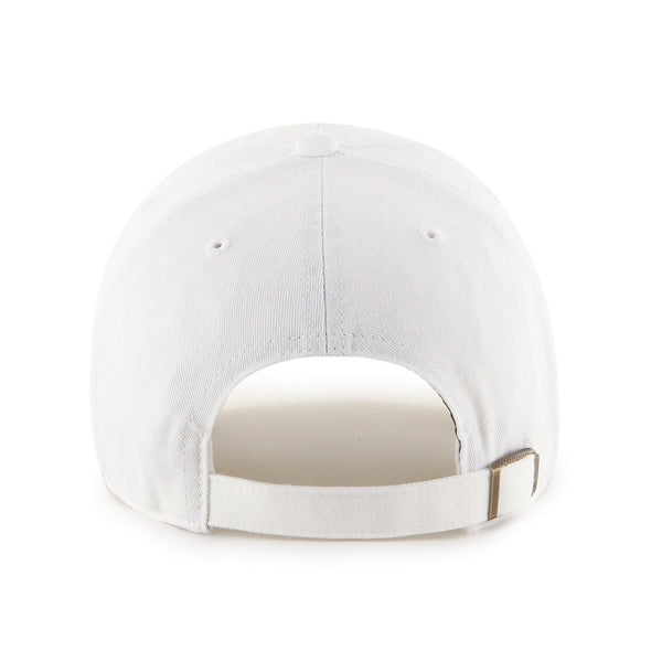 White Retro Sea Dogs Clean Up Adjustable Hat