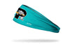 Portland Sea Dogs JUNK Big Bang Lite Retro Teal Headband