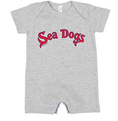 Sea Dogs Heather Grey Infant Romper