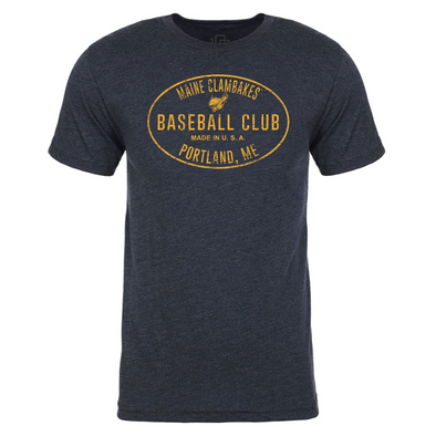 Maine Clambakes Baseball Club T-Shirt