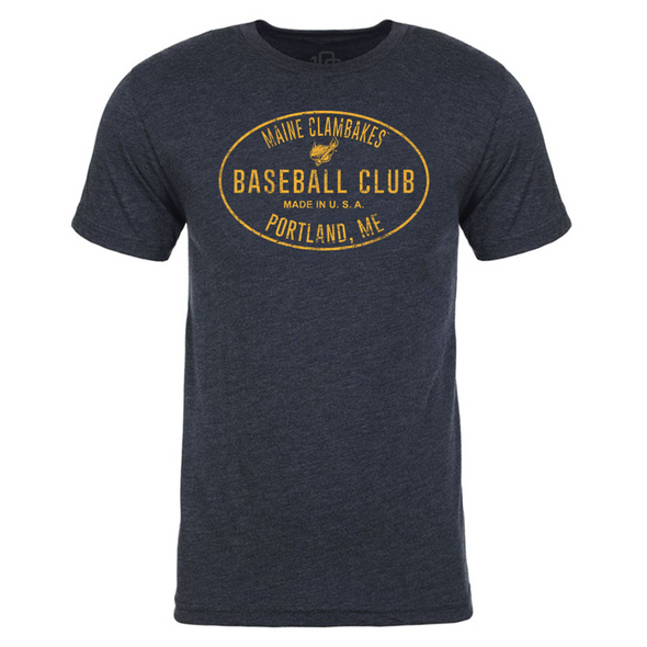 Maine Clambakes Baseball Club T-Shirt