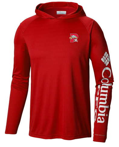 Sea Dogs Columbia Red Terminal Tackle L/S Hoodie