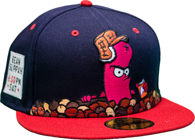 Bean Suppah On Field Fitted Hat