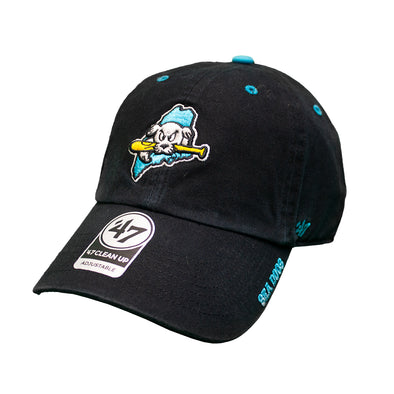 Retro Teal on State Logo Adjustable Adult Hat