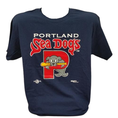 Sea Dogs Logo Short Sleeve - navy