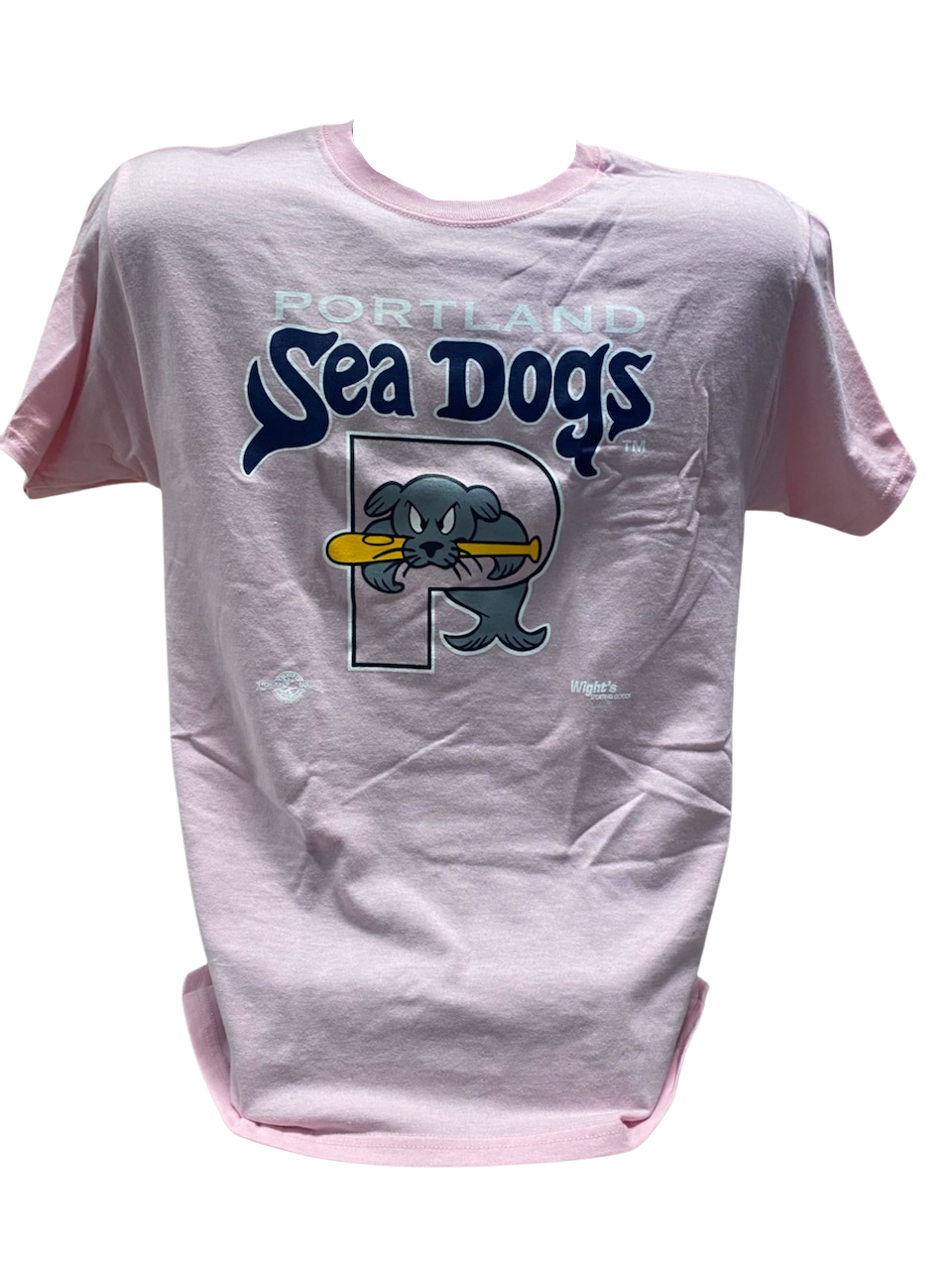 Dogs Pink-Adult Logo Tee- Dogs Sea Short – Sleeve Sea Portland